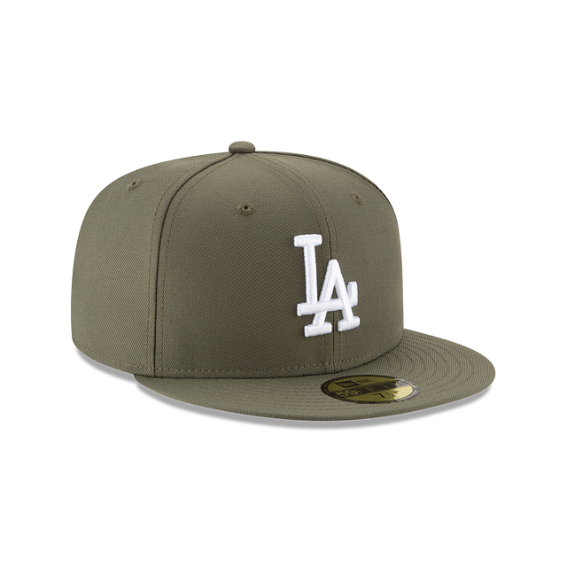 Load image into Gallery viewer, New Era LA Dodgers 59Fifty Fitted - Olive
