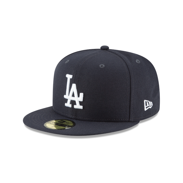 Load image into Gallery viewer, New Era LA Dodgers 59Fifty Fitted - Navy - Left
