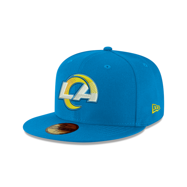 Load image into Gallery viewer, New Era LA Rams 59Fifty Fitted - Blue - Left
