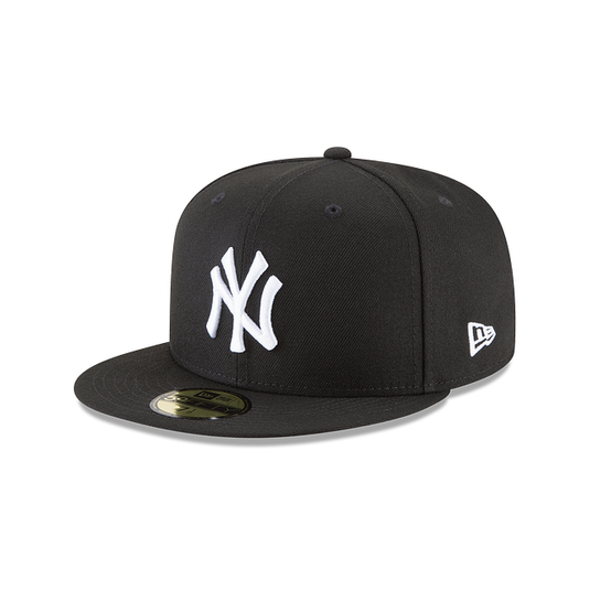 New Era NY Yankees 59Fifty Fitted - Black - Left