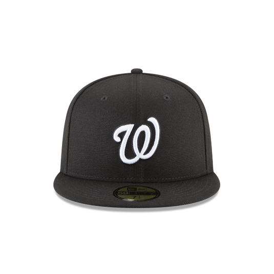 New Era  Washington Nationals 59Fifty Fitted - Black - Front