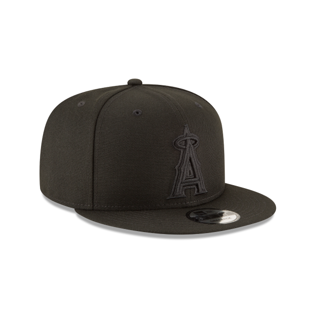 New Era LA Angels 9Fifty Snapback - Black on Black - Right