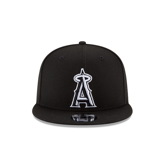 New Era LA Angels 9Fifty Snapback - Black - Front