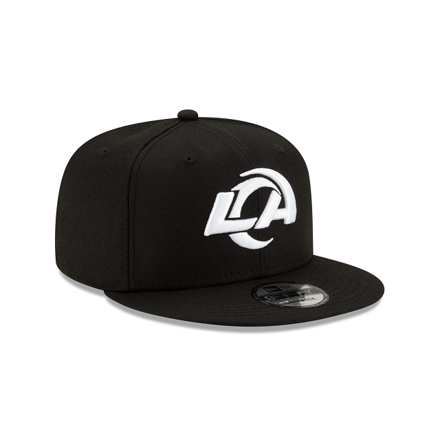 Load image into Gallery viewer, New Era LA Rams 9Fifty Snapback - Black - Right
