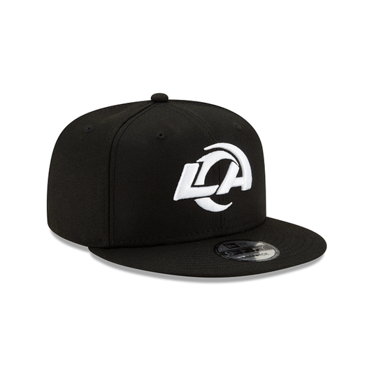 New Era LA Rams 9Fifty Snapback - Black - Right