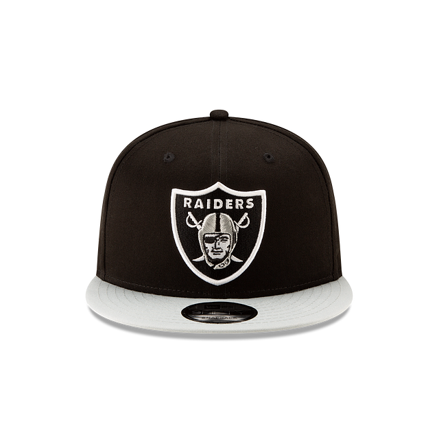 Load image into Gallery viewer, New Era Las Vegas Raiders 2Tone 9Fifty Snapback - Black &amp; Heather Gray - Front
