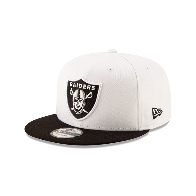 Load image into Gallery viewer, New Era Las Vegas Raiders 2Tone 9Fifty Snapback - Black &amp; White - Left
