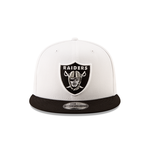 Load image into Gallery viewer, New Era Las Vegas Raiders 2Tone 9Fifty Snapback - Black &amp; White - Front
