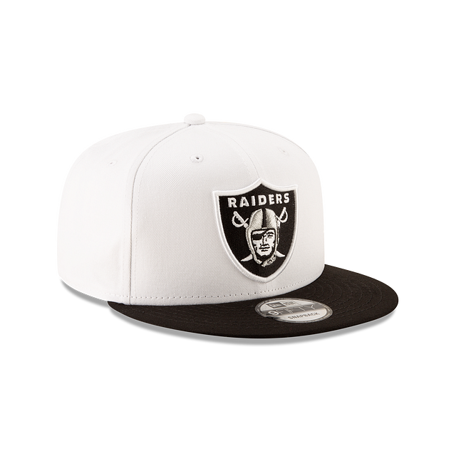 Load image into Gallery viewer, New Era Las Vegas Raiders 2Tone 9Fifty Snapback - Black &amp; White - Right
