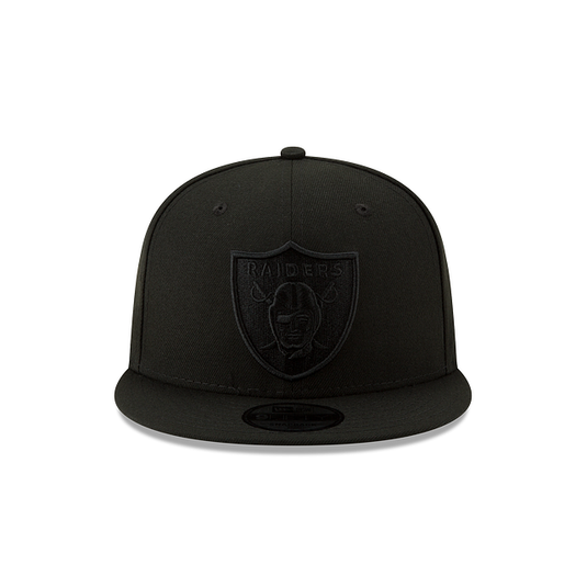 New Era Las Vegas Raiders 9Fifty Snapback - Black on Black - Front