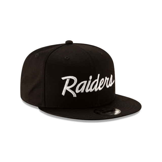 New Era Las Vegas Raiders Script 9Fifty Snapback - Black - Right