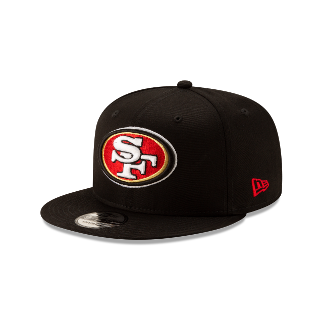 Load image into Gallery viewer, New Era San Francisco 49ers 9Fifty Snapback - Black - Left
