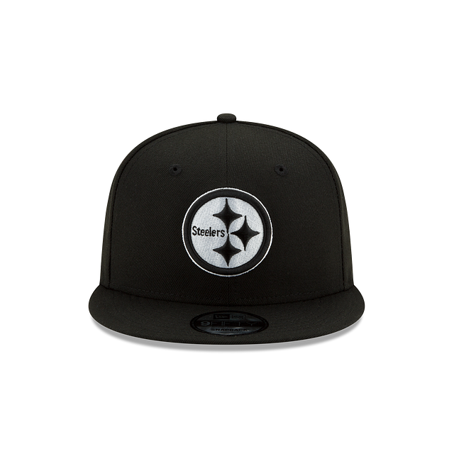 Load image into Gallery viewer, New Era Pittsburgh Steelers 9Fifty Snapback - Black - Front
