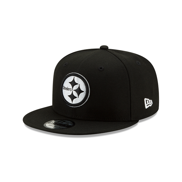 Load image into Gallery viewer, New Era Pittsburgh Steelers 9Fifty Snapback - Black - Left
