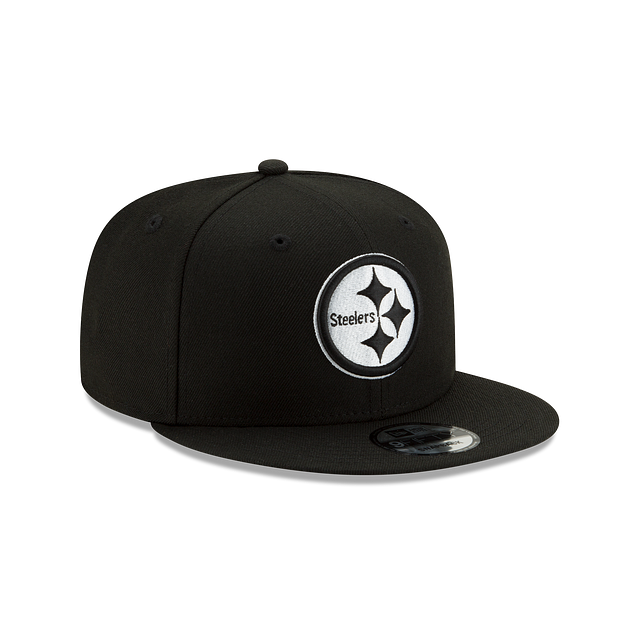 Load image into Gallery viewer, New Era Pittsburgh Steelers 9Fifty Snapback - Black - Right
