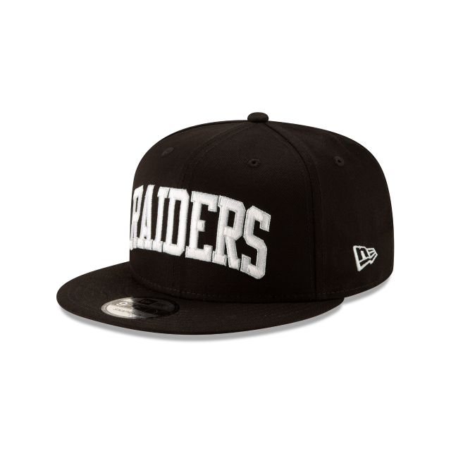 Load image into Gallery viewer, New Era Las Vegas Raiders Arched 9Fifty Snapback - Black - Left
