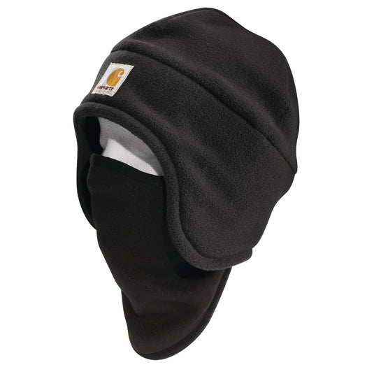 Carhartt Fleece 2-in-1 Hat - Black