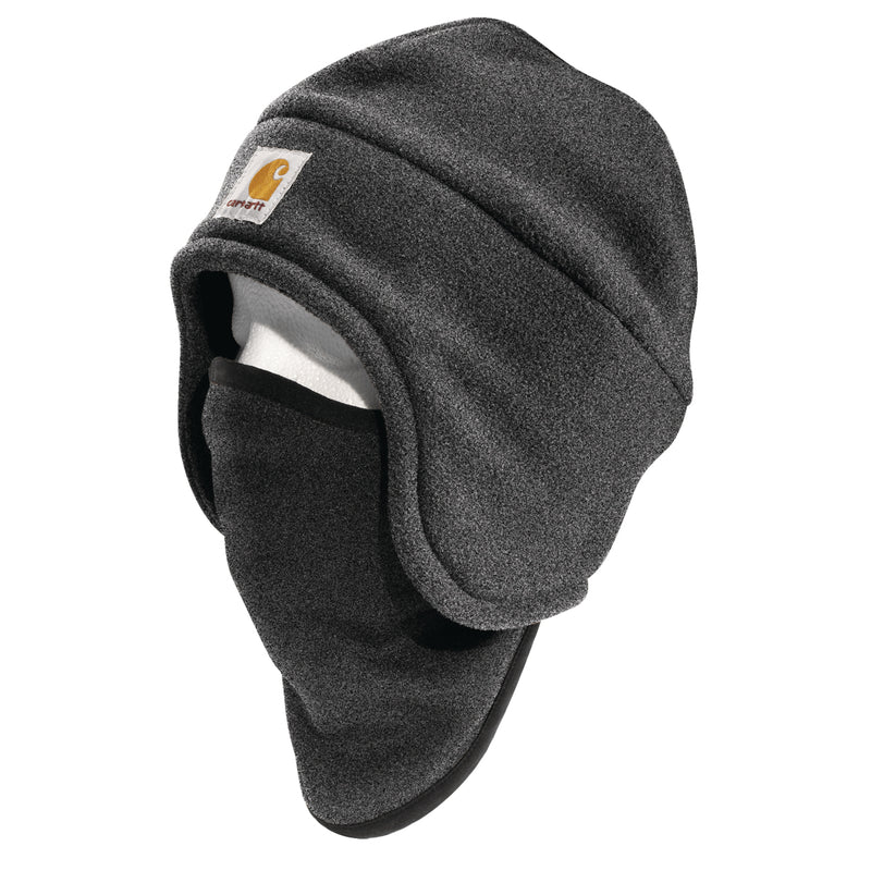 Load image into Gallery viewer, Carhartt Fleece 2-in-1 Hat - Charcoal
