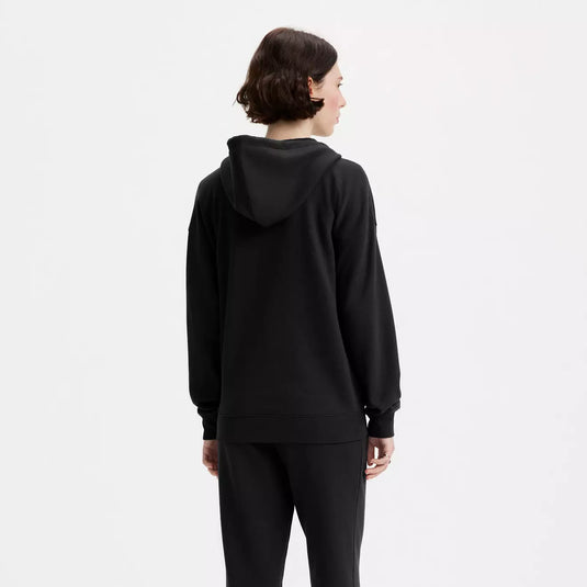 Levi's Women's Everyday Zip Hoodie - Caviar - Back