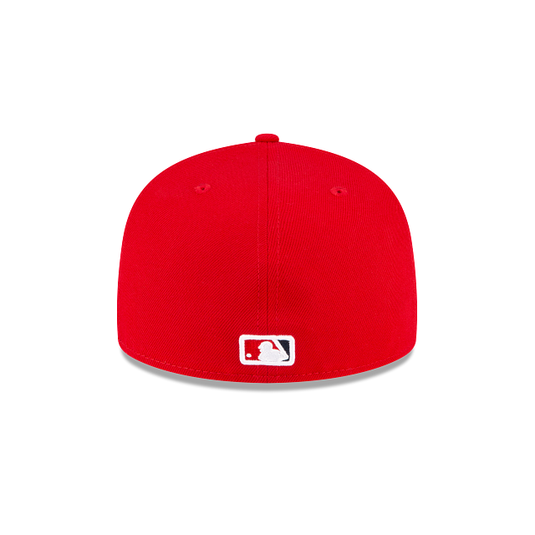 New Era LA Angels 59Fifty Fitted - Red - Back