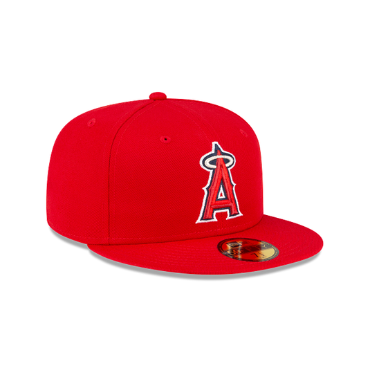 New Era LA Angels 59Fifty Fitted - Red - Right