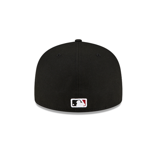 New Era Arizona Diamond Backs 59Fifty Fitted - Black - Back