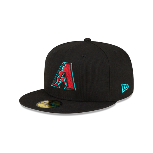 New Era Arizona Diamond Backs 59Fifty Fitted - Black - Left