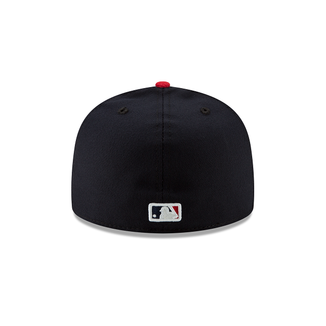 Load image into Gallery viewer, New Era Atlanta Braves 2Tone 59Fifty Fitted - Navy &amp; Red - Back
