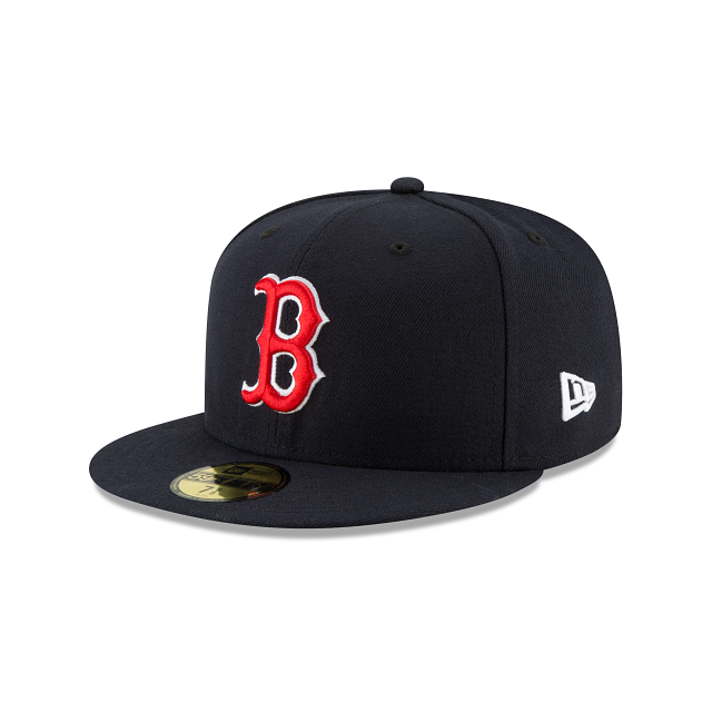 Load image into Gallery viewer, New Era Boston Red Sox 59Fifty Fitted - Navy - Left
