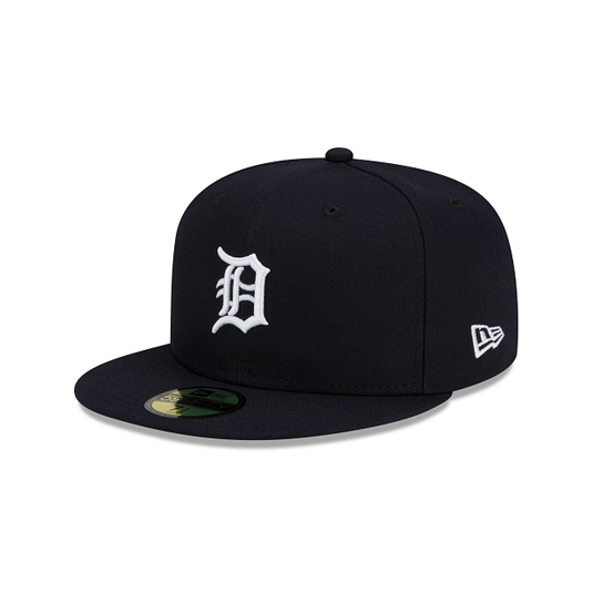 New Era Detroit Tigers 59Fifty Fitted - Navy - Left