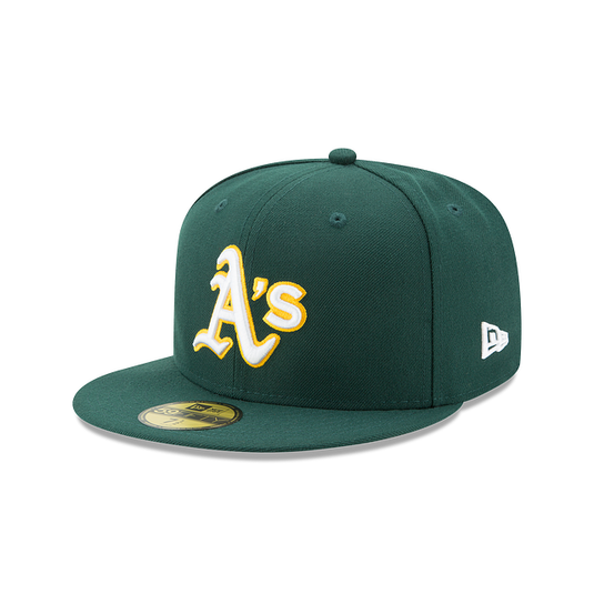 New Era Oakland A's 59Fifty Fitted - Green - Left