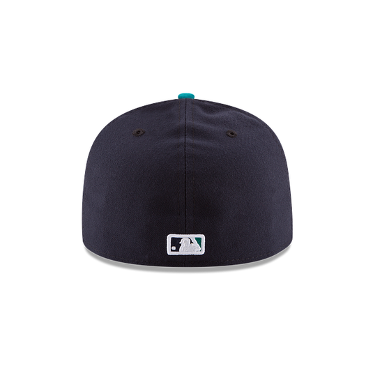 New Era Seattle Mariners 2Tone 59Fifty Fitted - Navy & Teal - Back