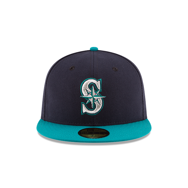 Load image into Gallery viewer, New Era Seattle Mariners 2Tone 59Fifty Fitted - Navy &amp; Teal - Front
