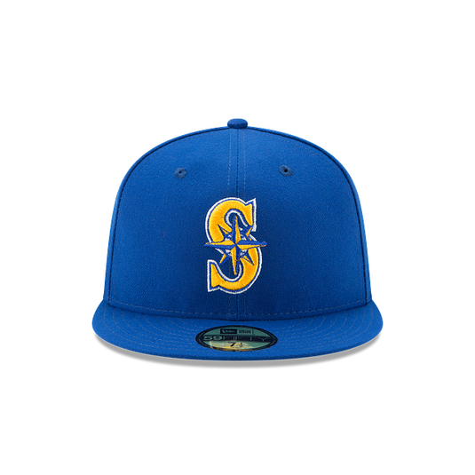 New Era Seattle Mariners 59Fifty Fitted - Blue - Front