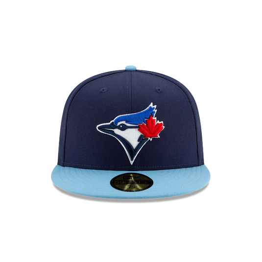 New Era Toronto Blue Jays 2Tone 59Fifty Fitted - Navy & Baby Blue - Front