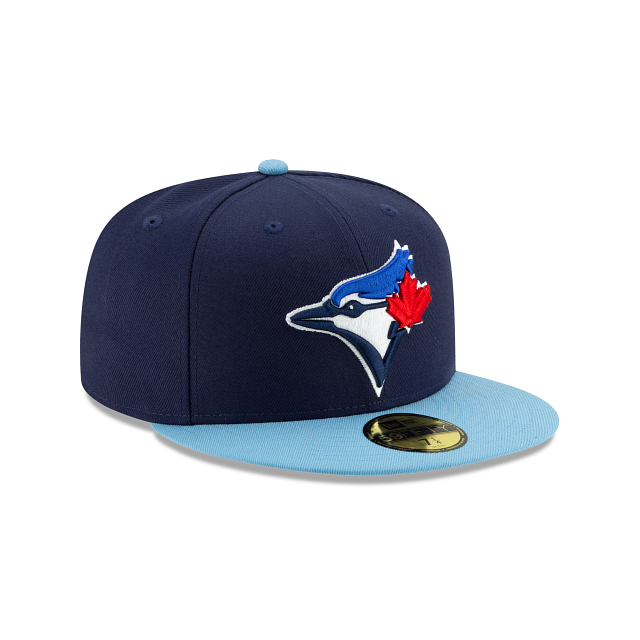 Load image into Gallery viewer, New Era Toronto Blue Jays 2Tone 59Fifty Fitted - Navy &amp; Baby Blue - Right
