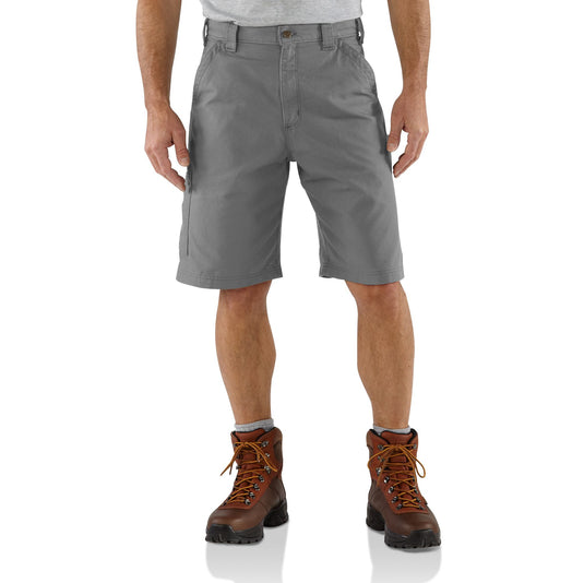 Carhartt B147 Loose Fit Canvas Utility Work Shorts Steel