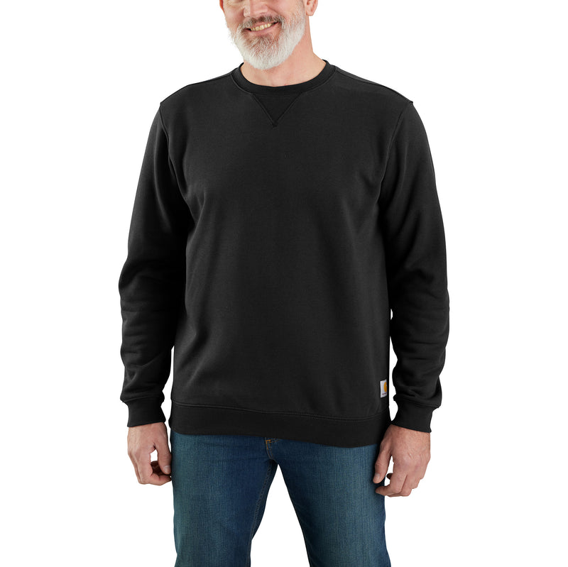 Load image into Gallery viewer, Carhartt Midweight Crewneck Sweatshirt Black
