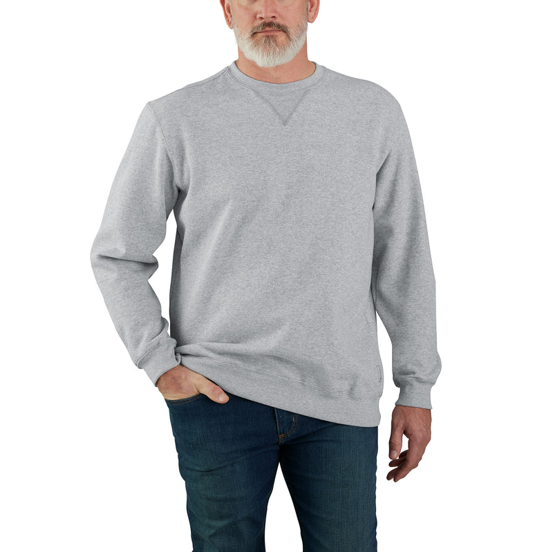 Load image into Gallery viewer, Carhartt Midweight Crewneck Sweatshirt Heather Gray
