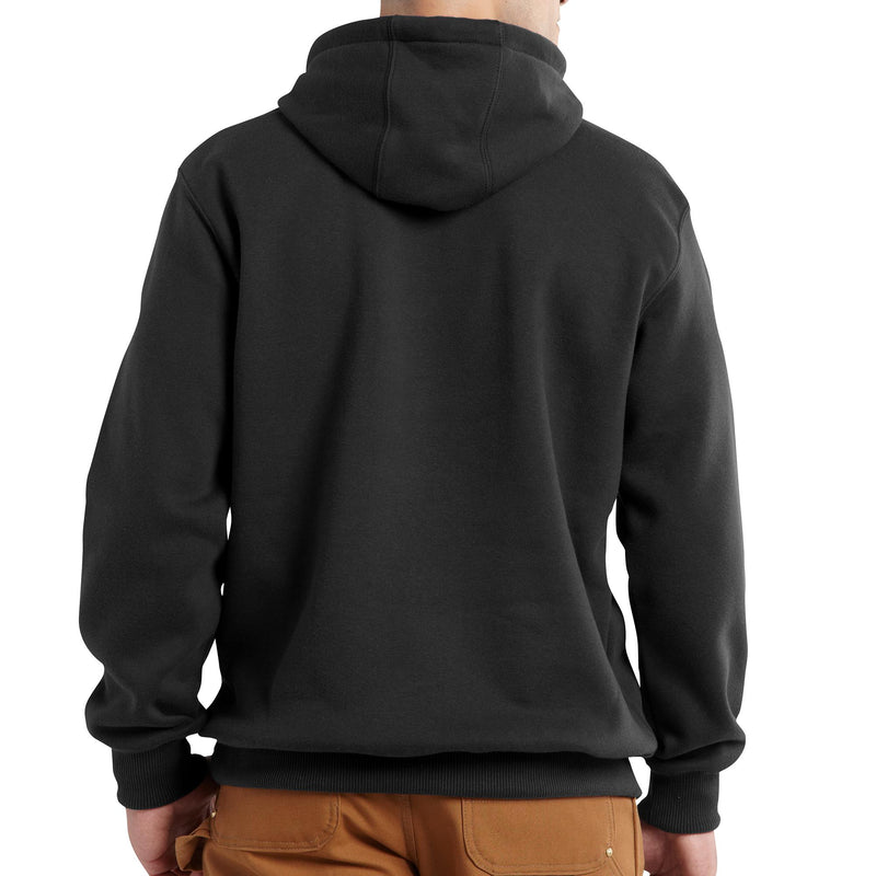 Load image into Gallery viewer, Carhartt Rain Defender® Loose Fit Heavyweight Pullover Hoodie Black
