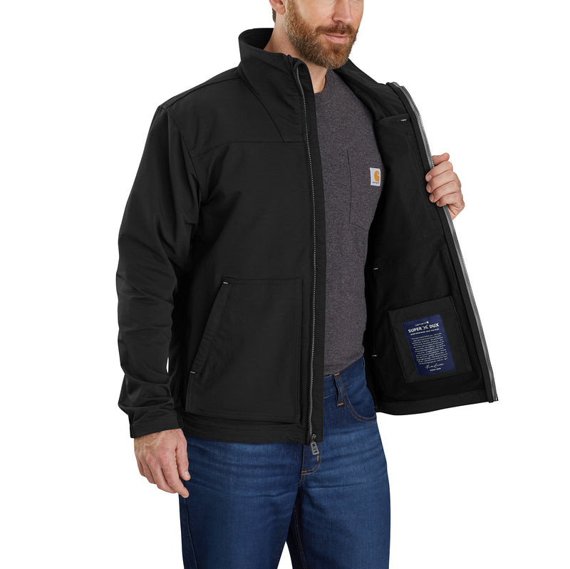 Load image into Gallery viewer, Carhartt Super Dux™ Relaxed Fit Lightweight Mock-Neck Jacket Black
