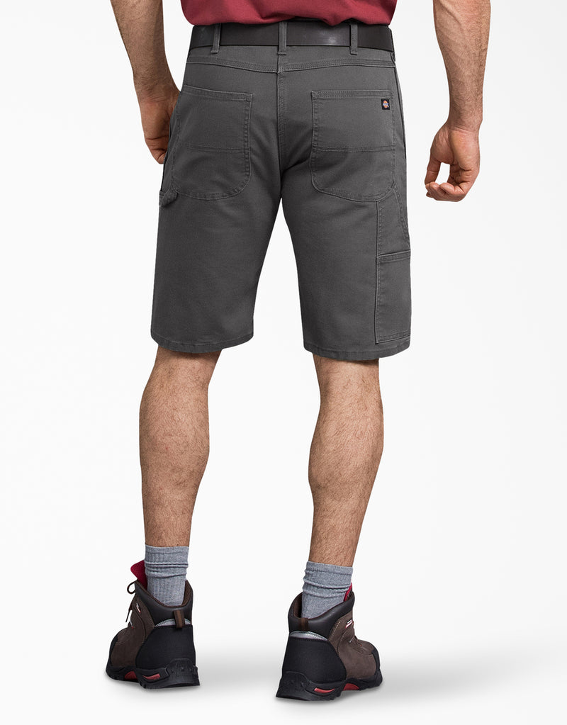 Load image into Gallery viewer, Dickies 11inch Tough Max Duck Utility Short Stonewashed Slate - Back
