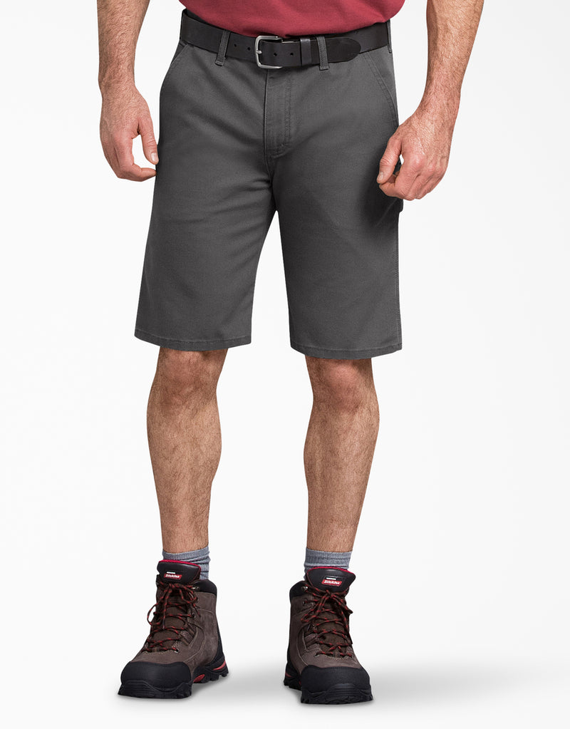 Load image into Gallery viewer, Dickies 11inch Tough Max Duck Utility Short Stonewashed Slate - Front
