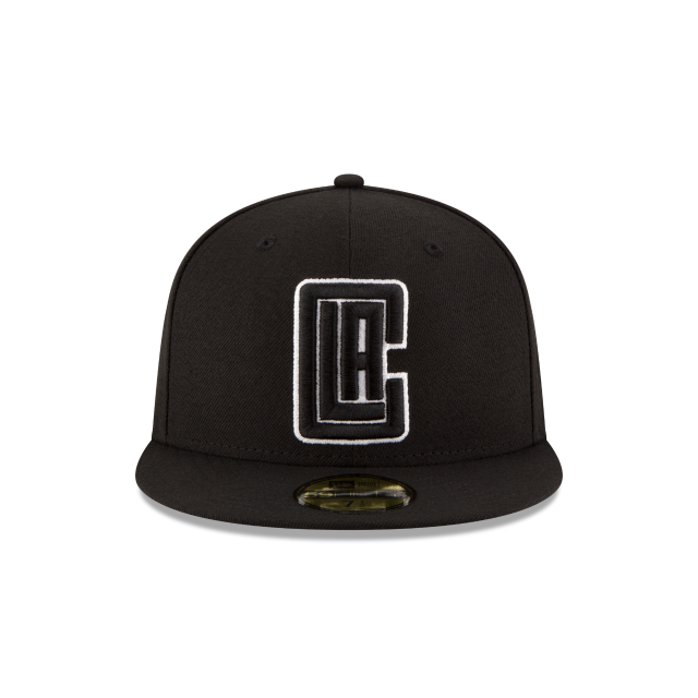 Load image into Gallery viewer, New Era LA Clippers 59Fifty Fitted - Black - Front
