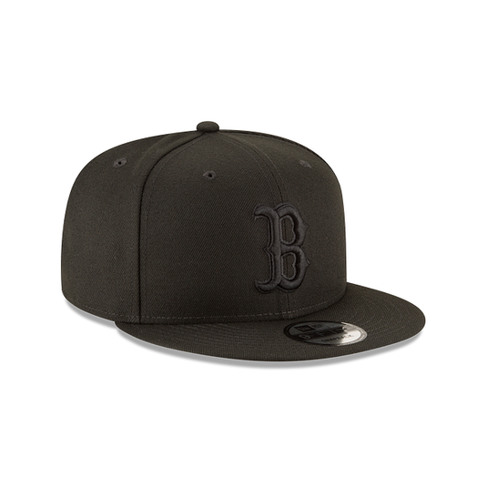 New Era Boston Red Sox 9Fifty Snapback - Black on Black - Right