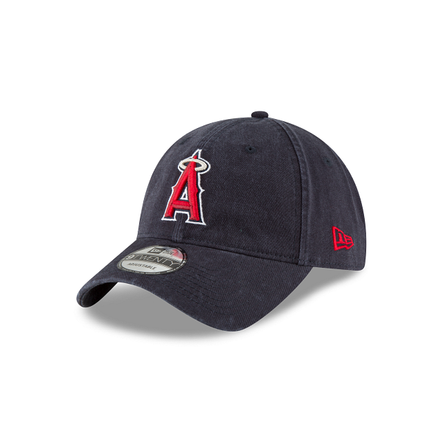 Load image into Gallery viewer, New Era LA Angels 9twenty Strapback - Navy - Left
