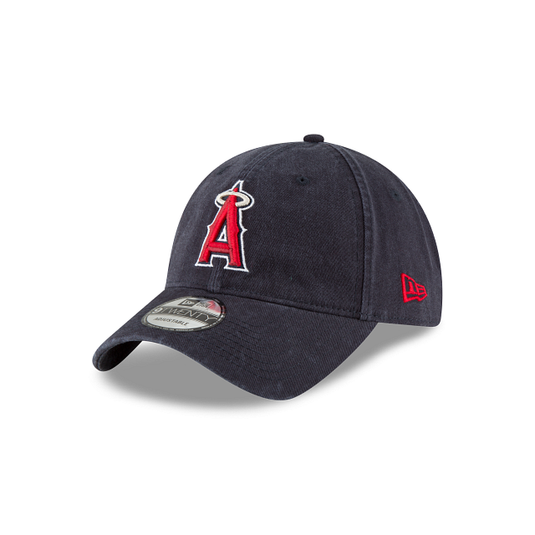 New Era LA Angels 9twenty Strapback - Navy - Left