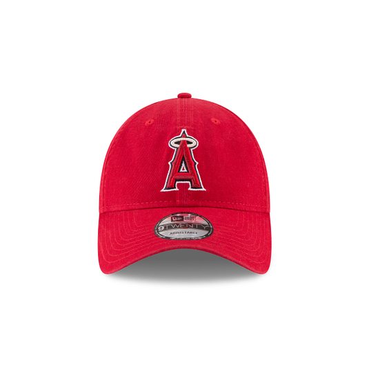 New Era LA Angels 9twenty Strapback - Red - Front