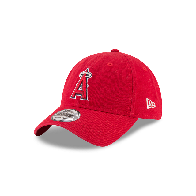 Load image into Gallery viewer, New Era LA Angels 9twenty Strapback - Red - Left
