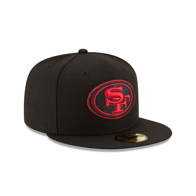 New Era San Francisco 49ers 59Fifty Fitted - Black & Red - Right